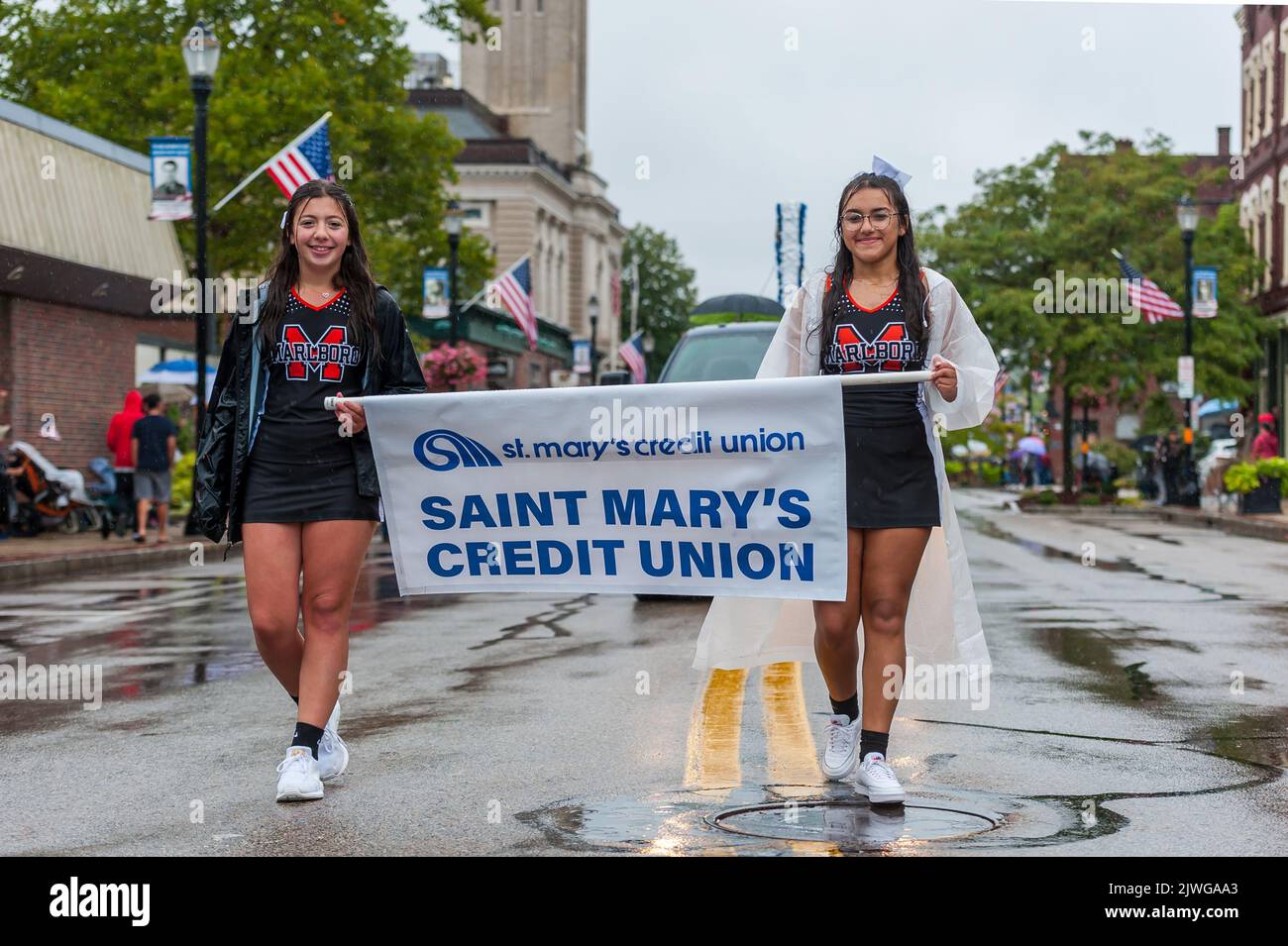 Labor Day Parade in Marlborough, Massachusetts Stock Photo Alamy
