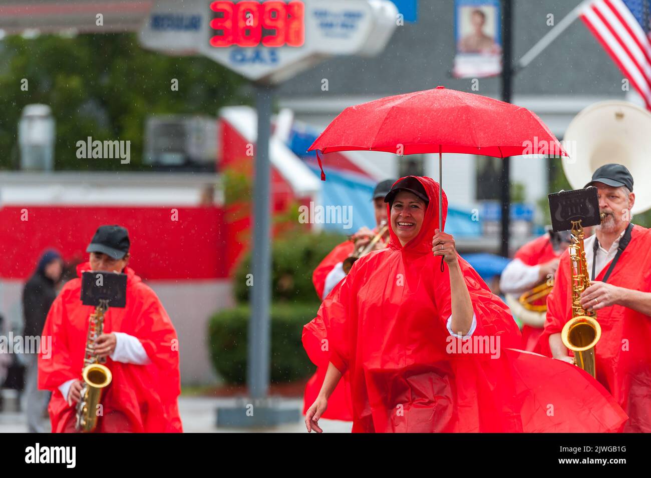 Labor Day Parade in Marlborough, Massachusetts Stock Photo Alamy