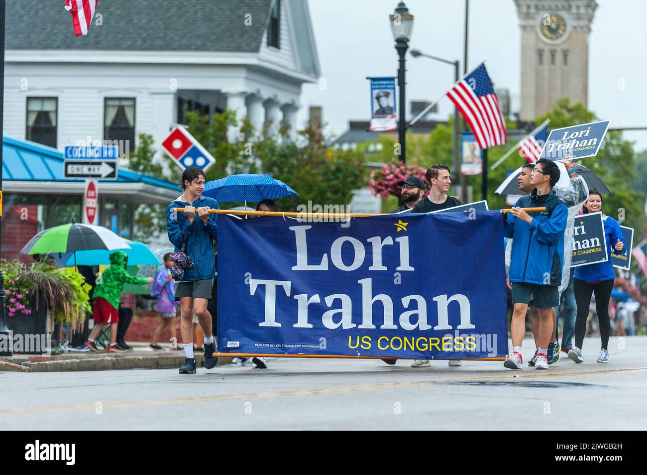 Labor Day Parade in Marlborough, Massachusetts Stock Photo Alamy