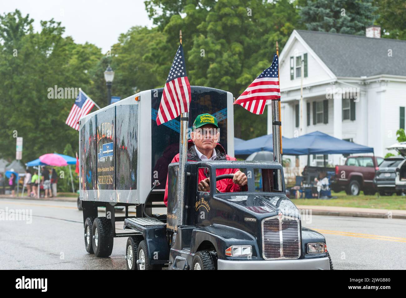 Labor Day Parade in Marlborough, Massachusetts Stock Photo Alamy