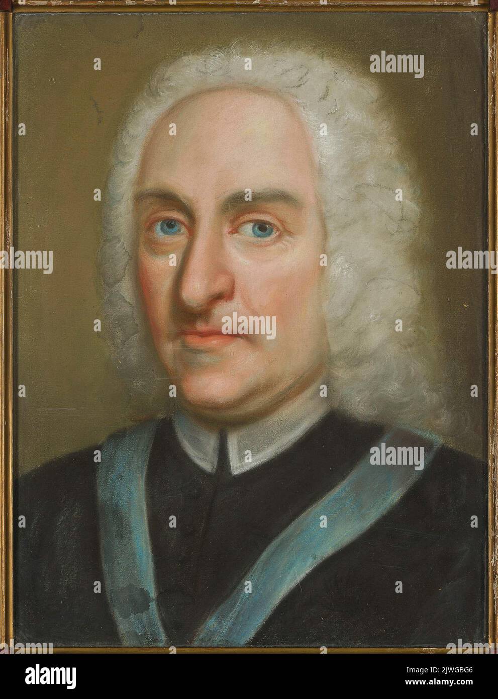 Portrait of Bishop Andrzej Stanisław Kostka Załuski with the ribbon of