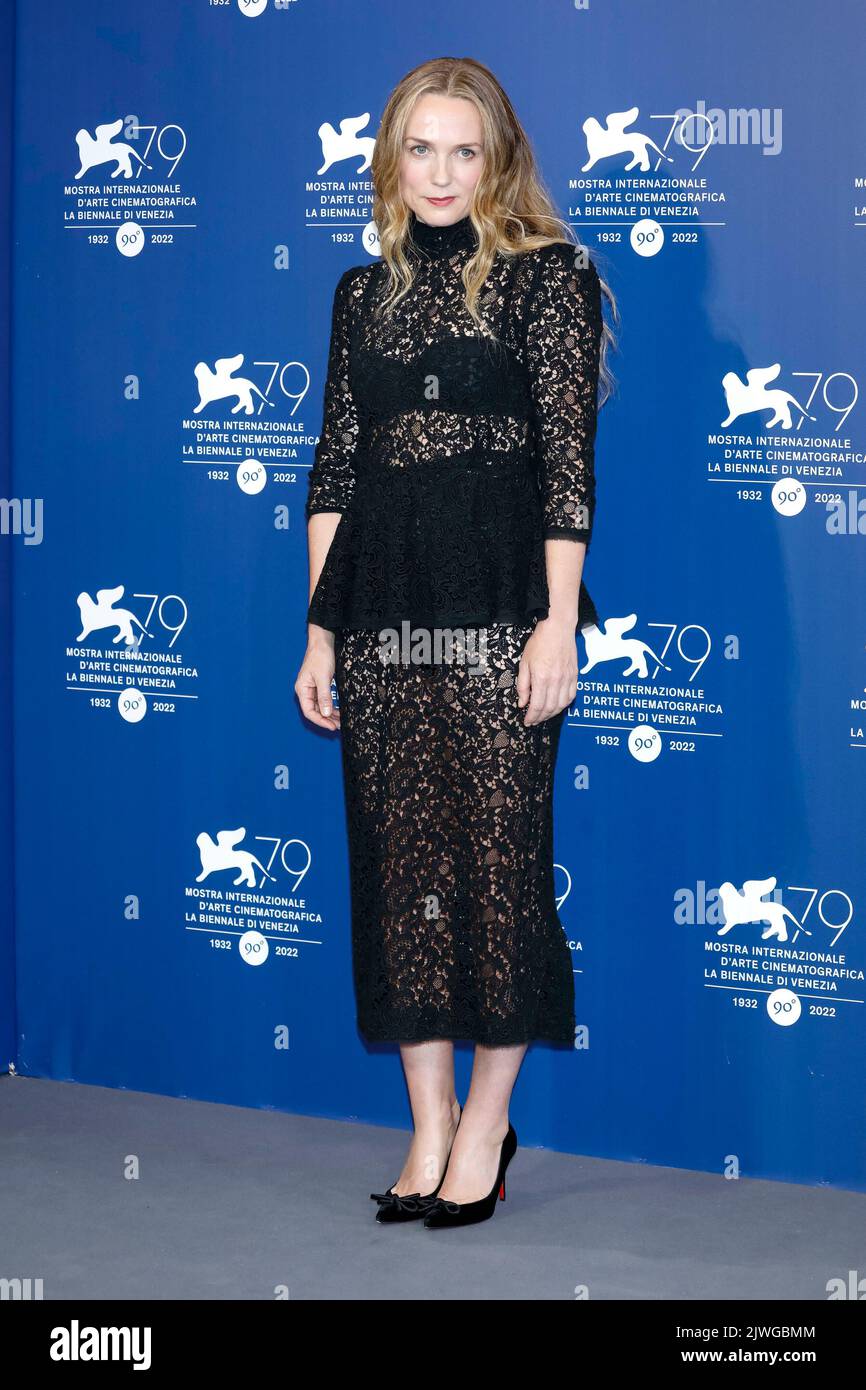 Venice, Italy, on 05 September 2022. Kerry Condon poses at the photocall of 'The Banshees Of Inisherin' during the 79th Venice International Film Festival at Palazzo del Casino on the Lido in Venice, Italy, on 05 September 2022. Stock Photo