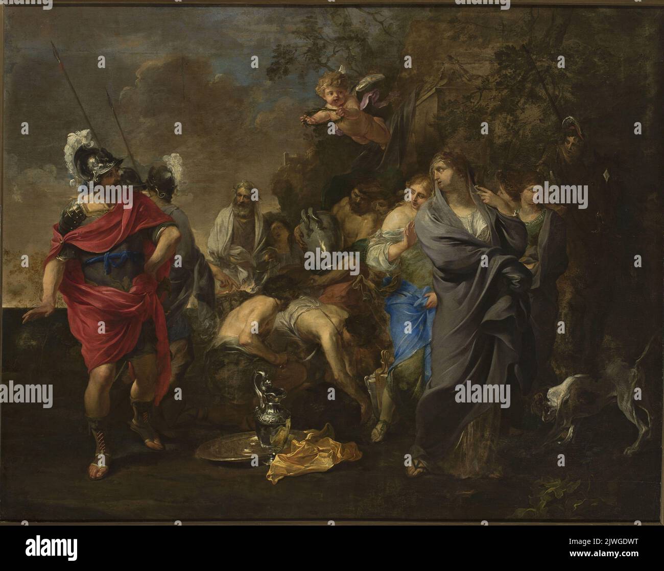 Aeneas and Dido. Du Fresnoy, Charles Alphonse (1611ca1665), painter