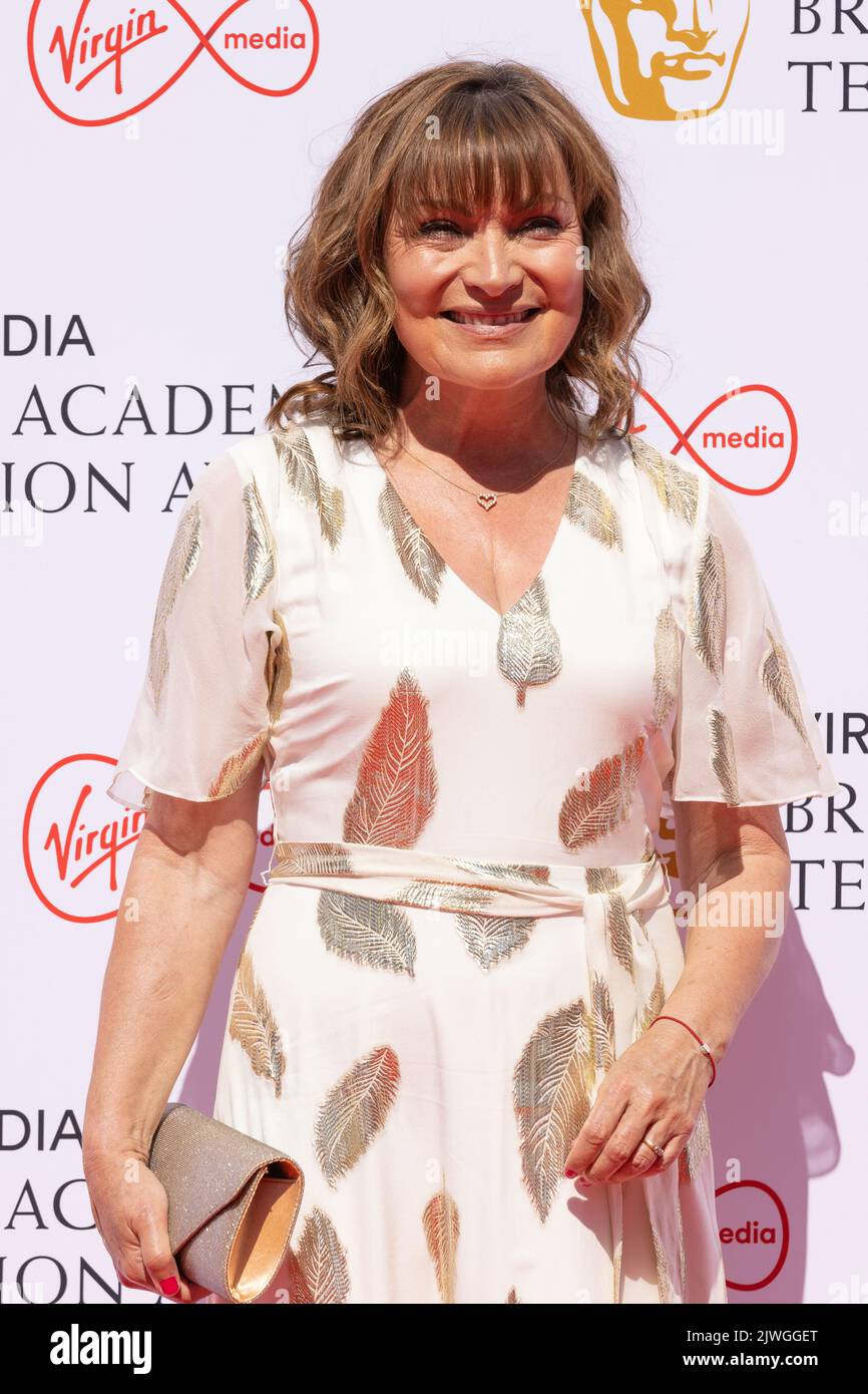 Lorraine Kelly Attends The Virgin Media British Academy Television 