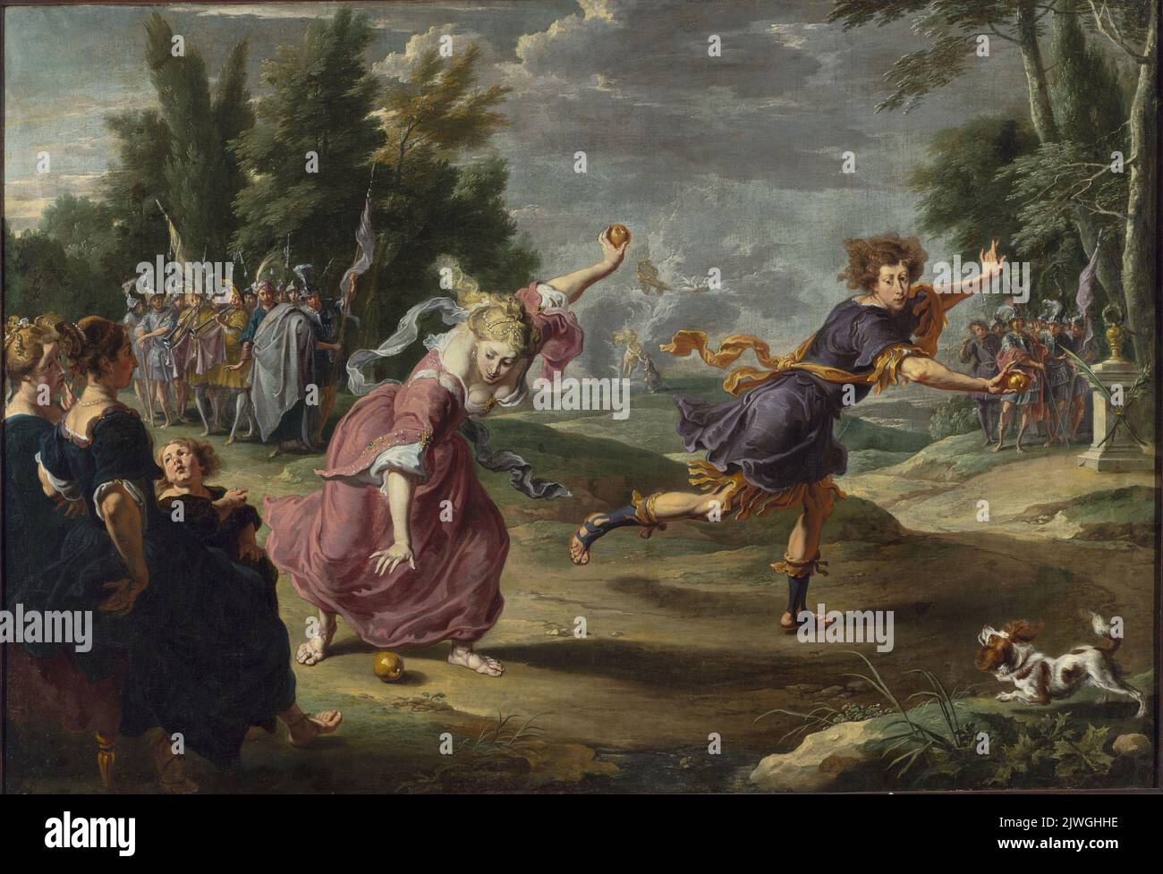 Atalanta and Hippomenes (Ovid, Metamorphoses, X, 560–707). Herp, Willem ...