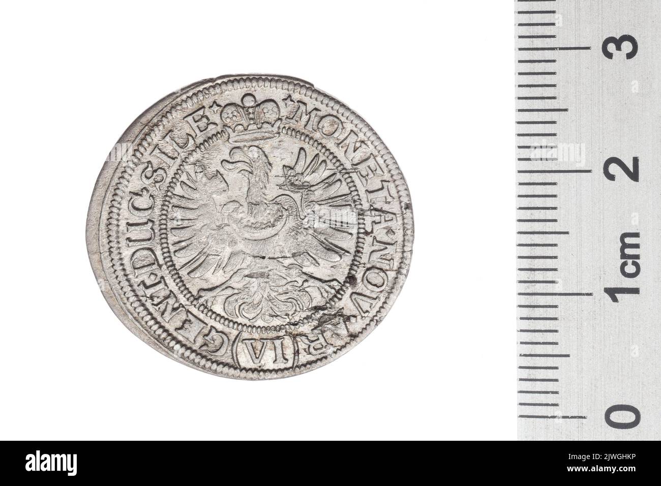 6 kreutzers. Ludwika Anhalcka (księżna oławsko-wołowska, regentka ...