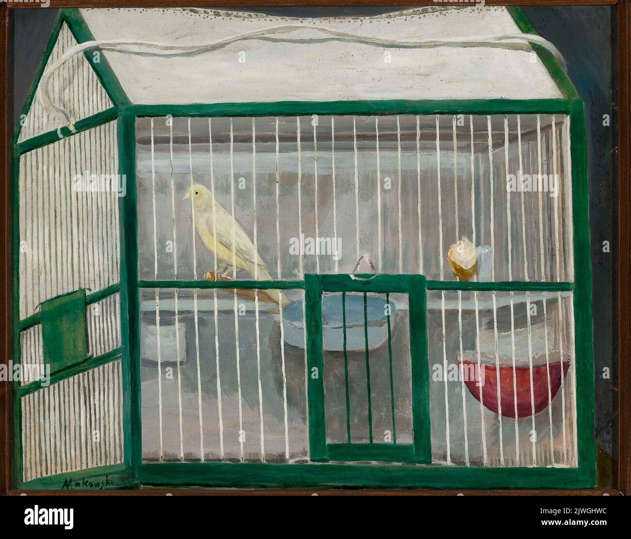 Canary cage painting hi-res stock photography and images - Alamy