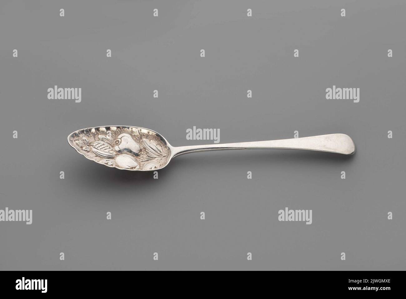 Jam spoon. Adams, Stephen I (fl. ca 1758-1802), goldsmith Stock Photo