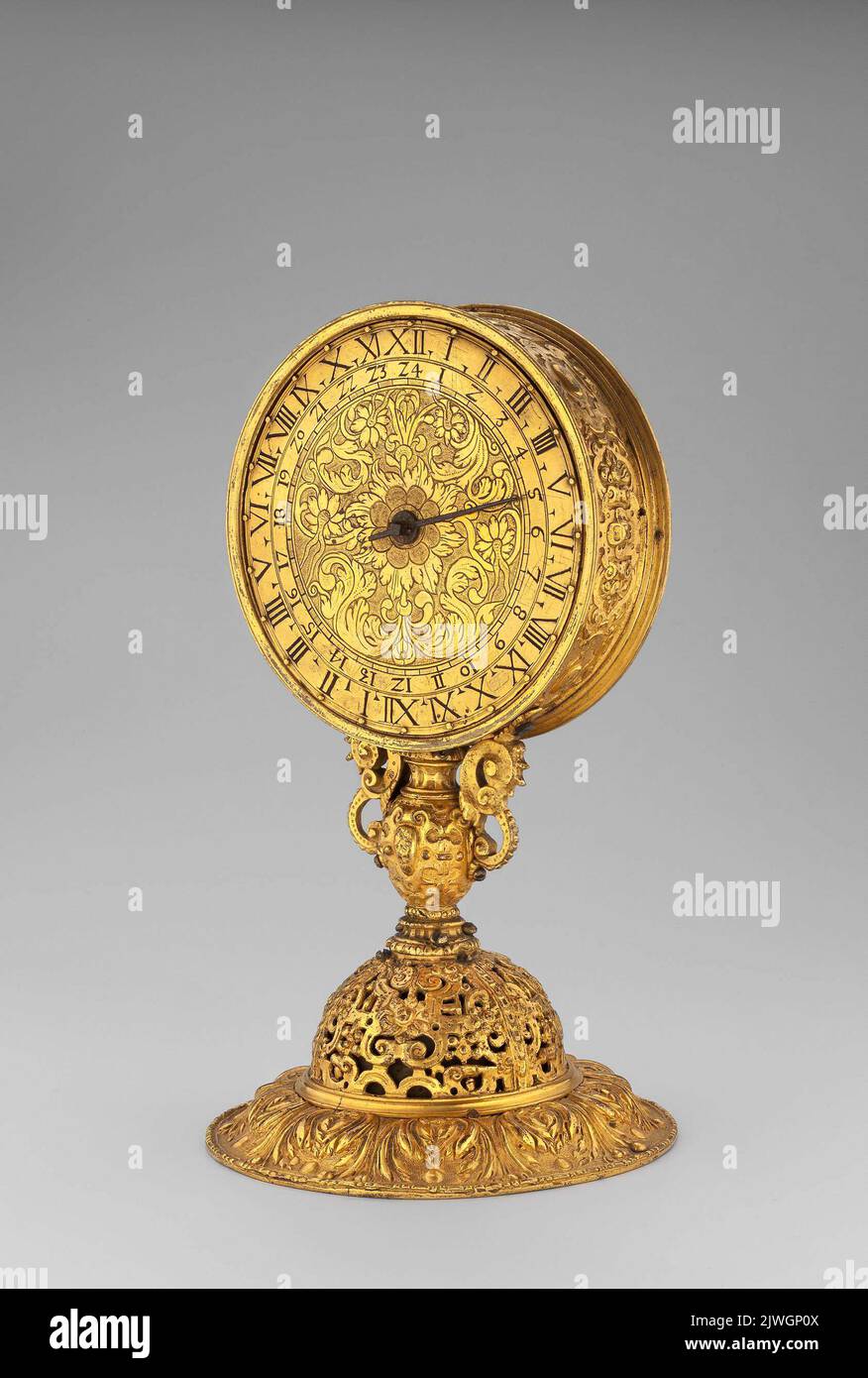 Monstrance table clock. unknown, author Stock Photo Alamy