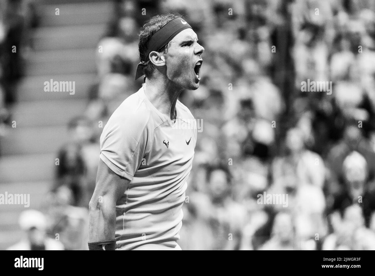 Us open 2022 tennis Black and White Stock Photos & Images - Alamy