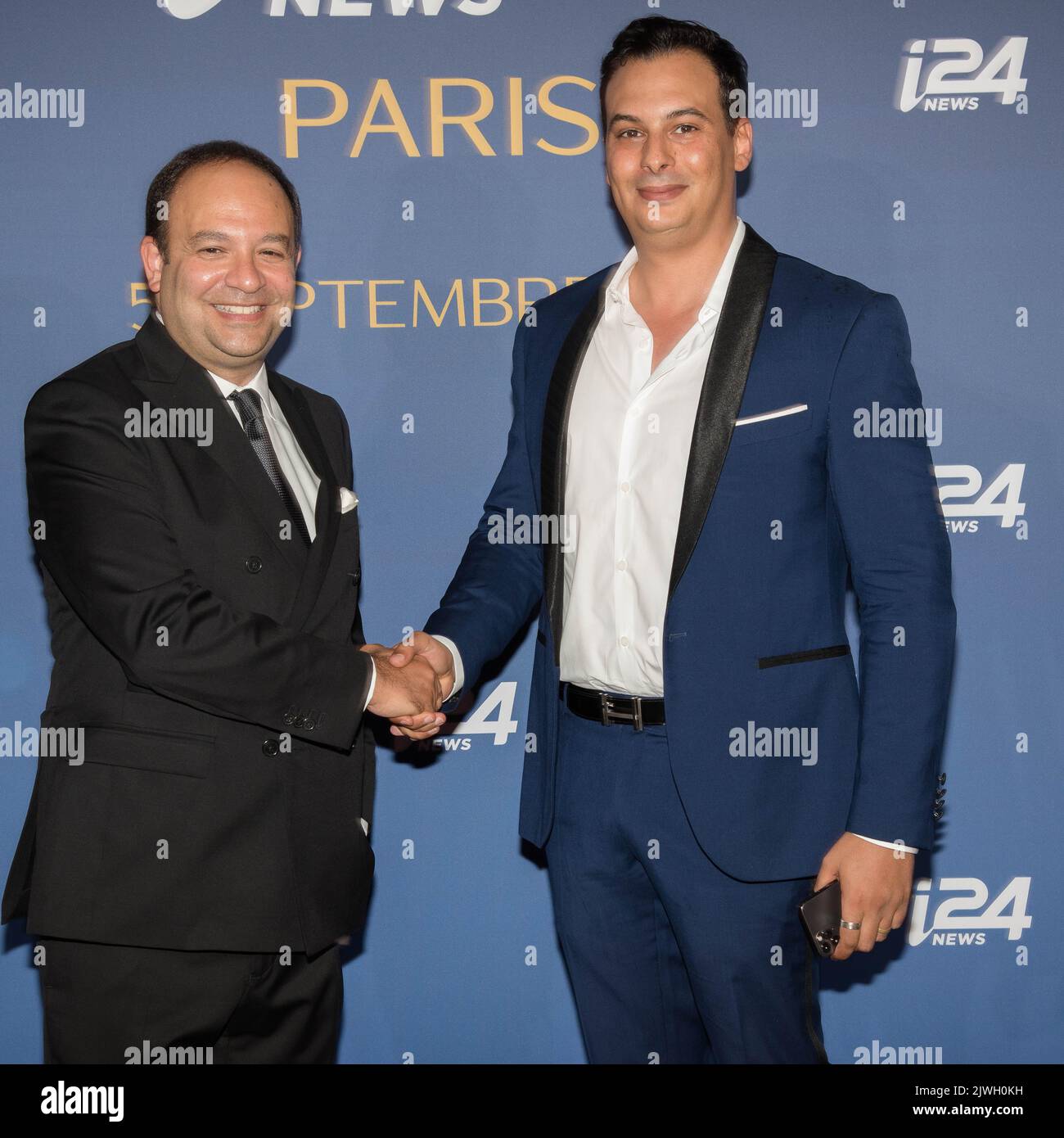 Le Grand Gala d'i24NEWS a eu lieu lundi soir à Paris France, 05/09/2022. Stock Photo