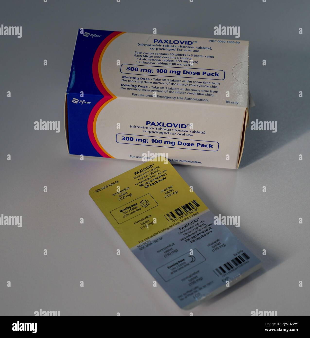 Antiviral medication PAXLOVID (nirmatrelvir tablets; ritonavir tablets