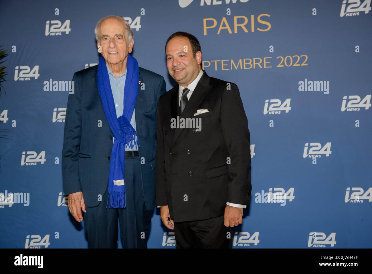 Le Grand Gala d'i24NEWS a eu lieu lundi soir à Paris France, 05/09/2022. Stock Photo