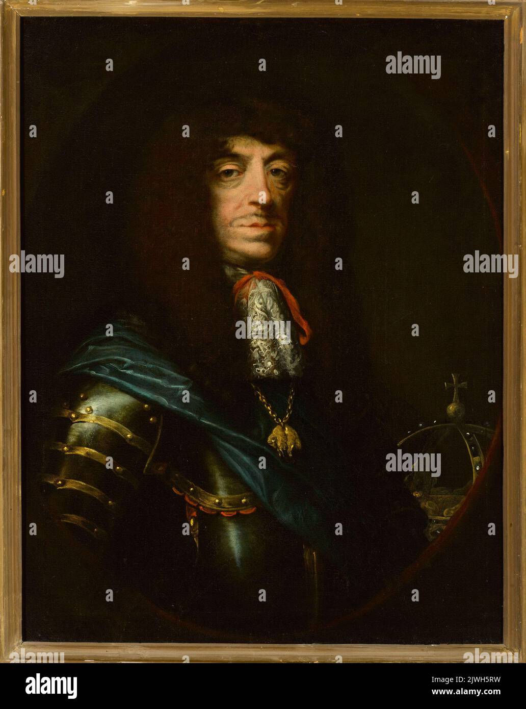 Portrait of king John II Casimir (1609–1672). Schultz, Daniel (ca 1615 ...