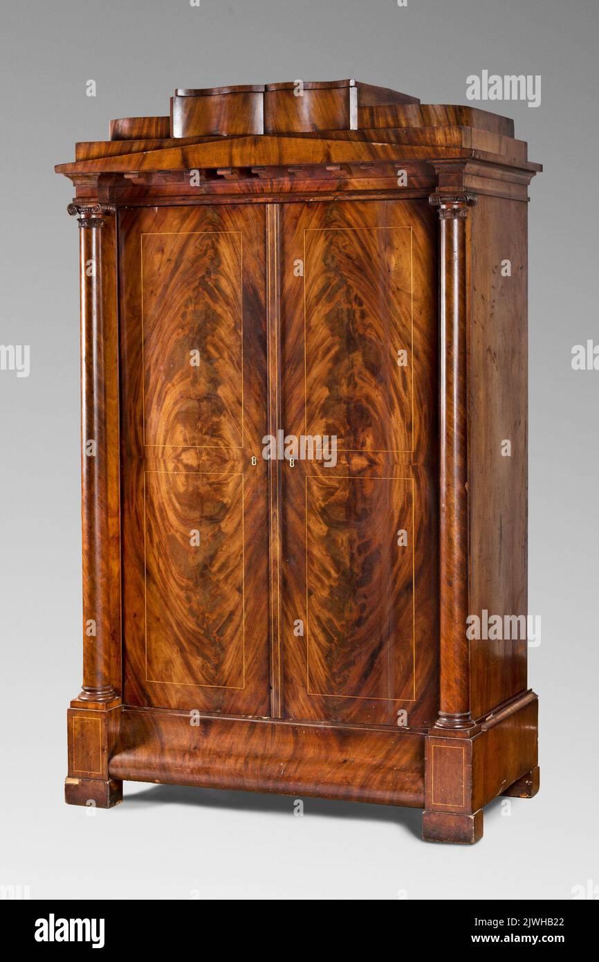 Press cupboard. unknown, creator Stock Photo Alamy