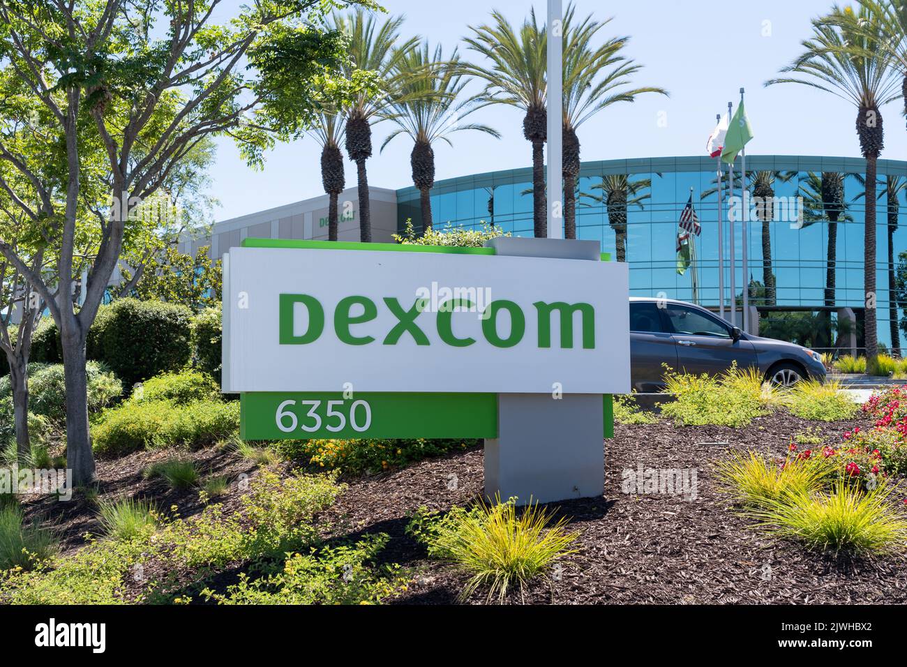 San Diego, CA, USA - July 9, 2022: DexCom headquarters in San Diego, CA, USA. Stock Photo