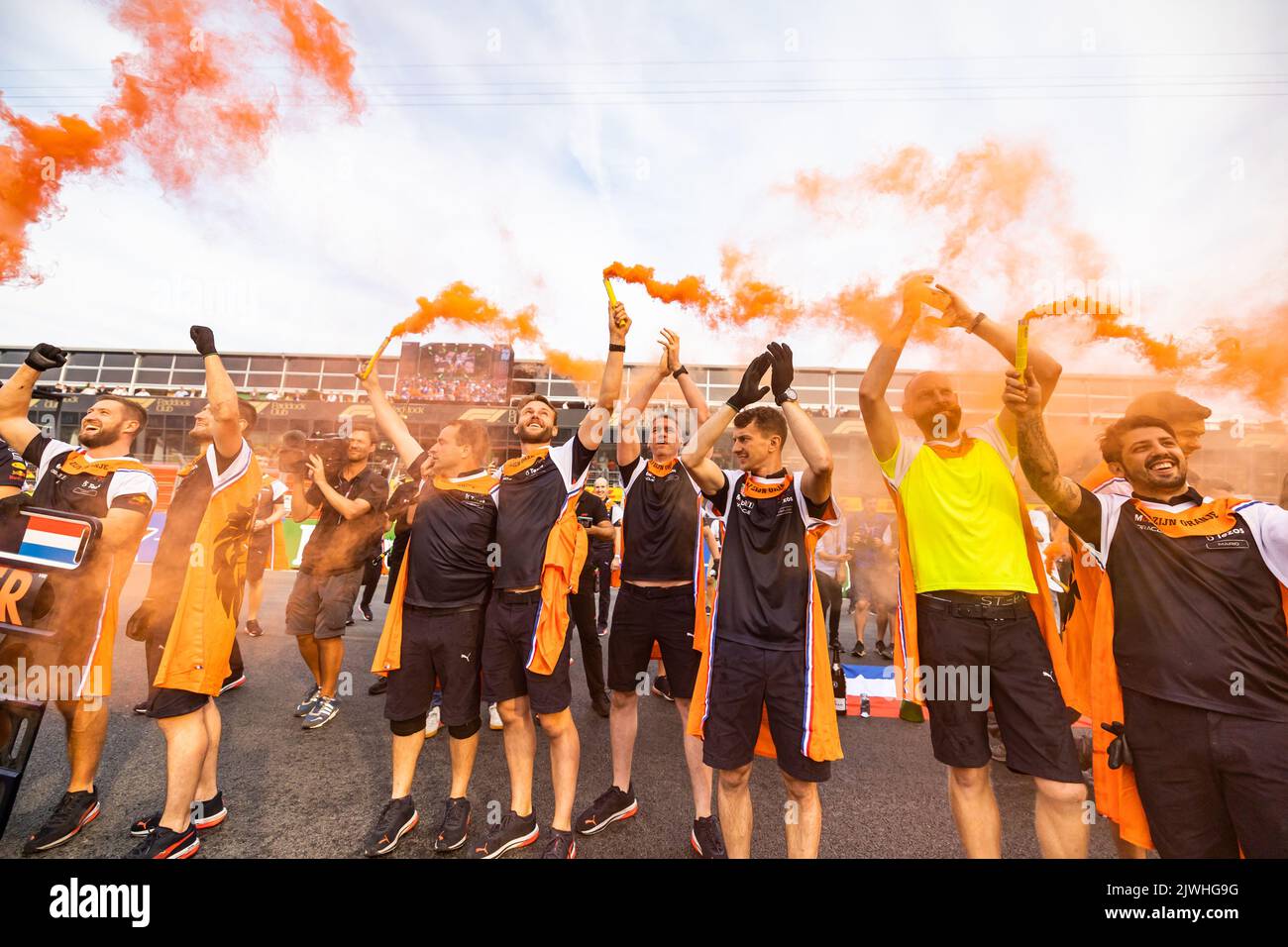 Max Verstappen's Orange Army ready to party at Zandvoort