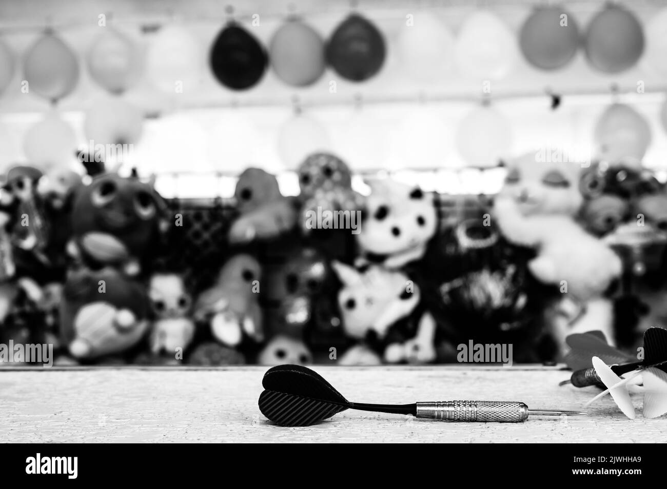 Balloon targets Black and White Stock Photos & Images Alamy