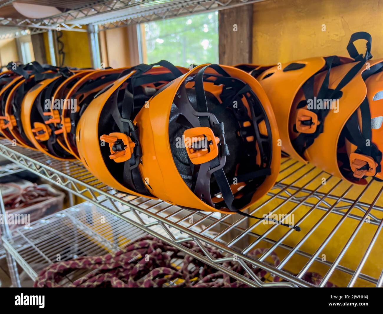 Safety helmets stack hi-res stock photography and images - Alamy