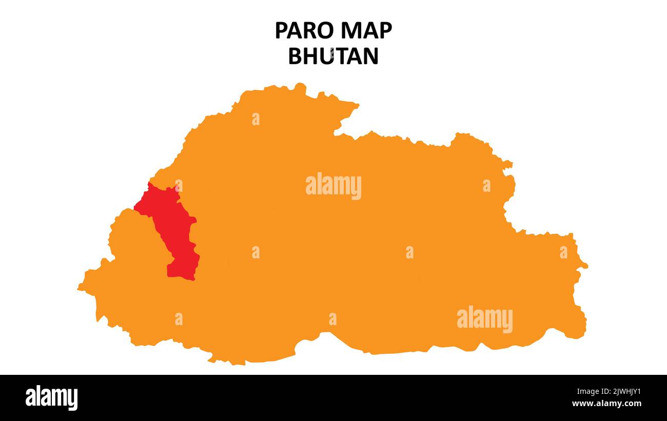 Abstract vector color map bhutan hires stock photography and images