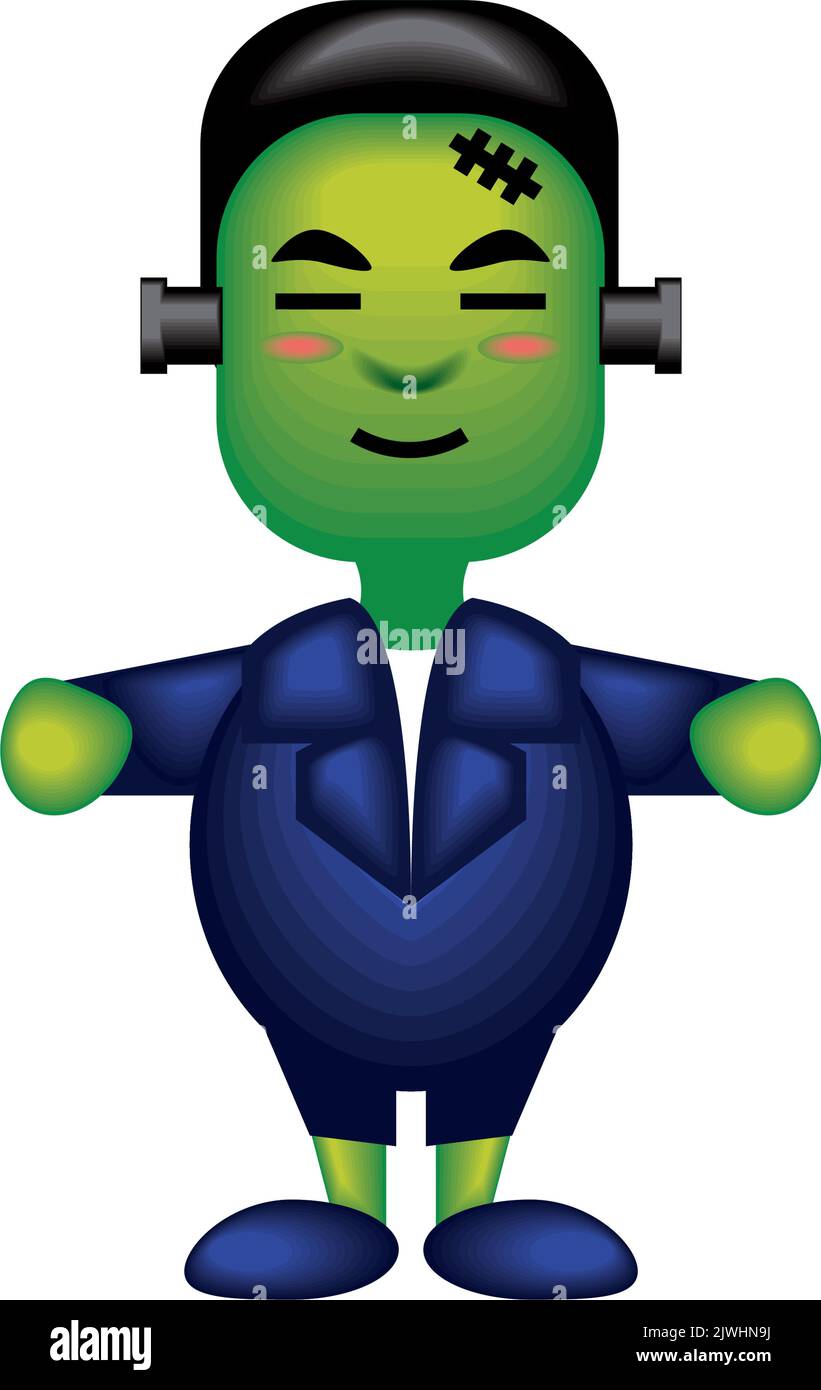 halloween frankenstein character Stock Vector Image & Art - Alamy