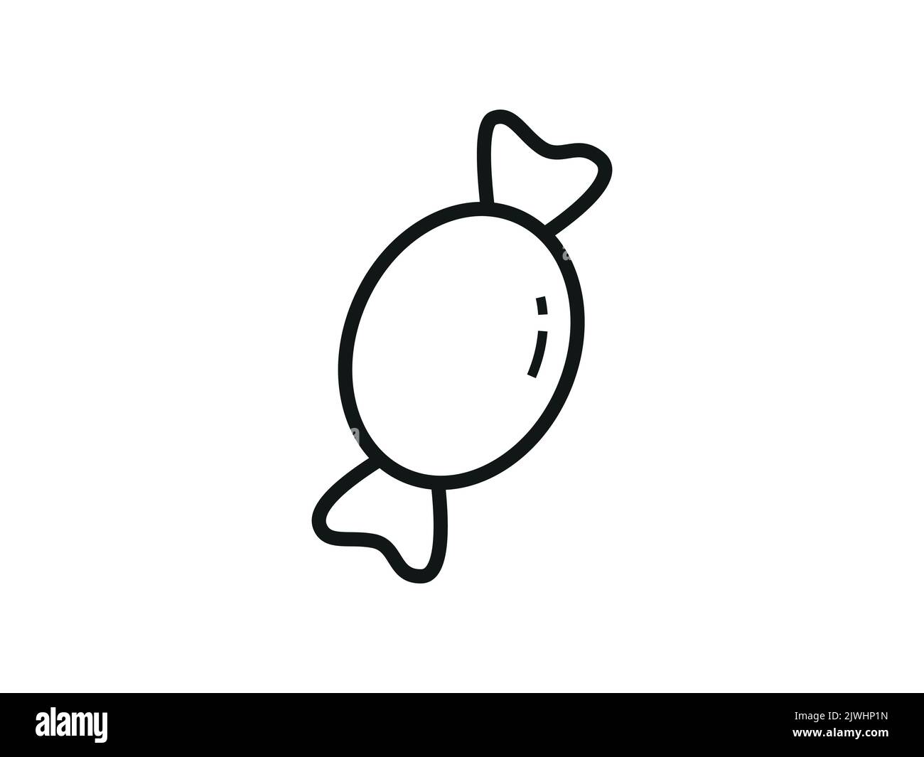 Candy Icons. Sweets for children, pastry shops. Vector illustration ...