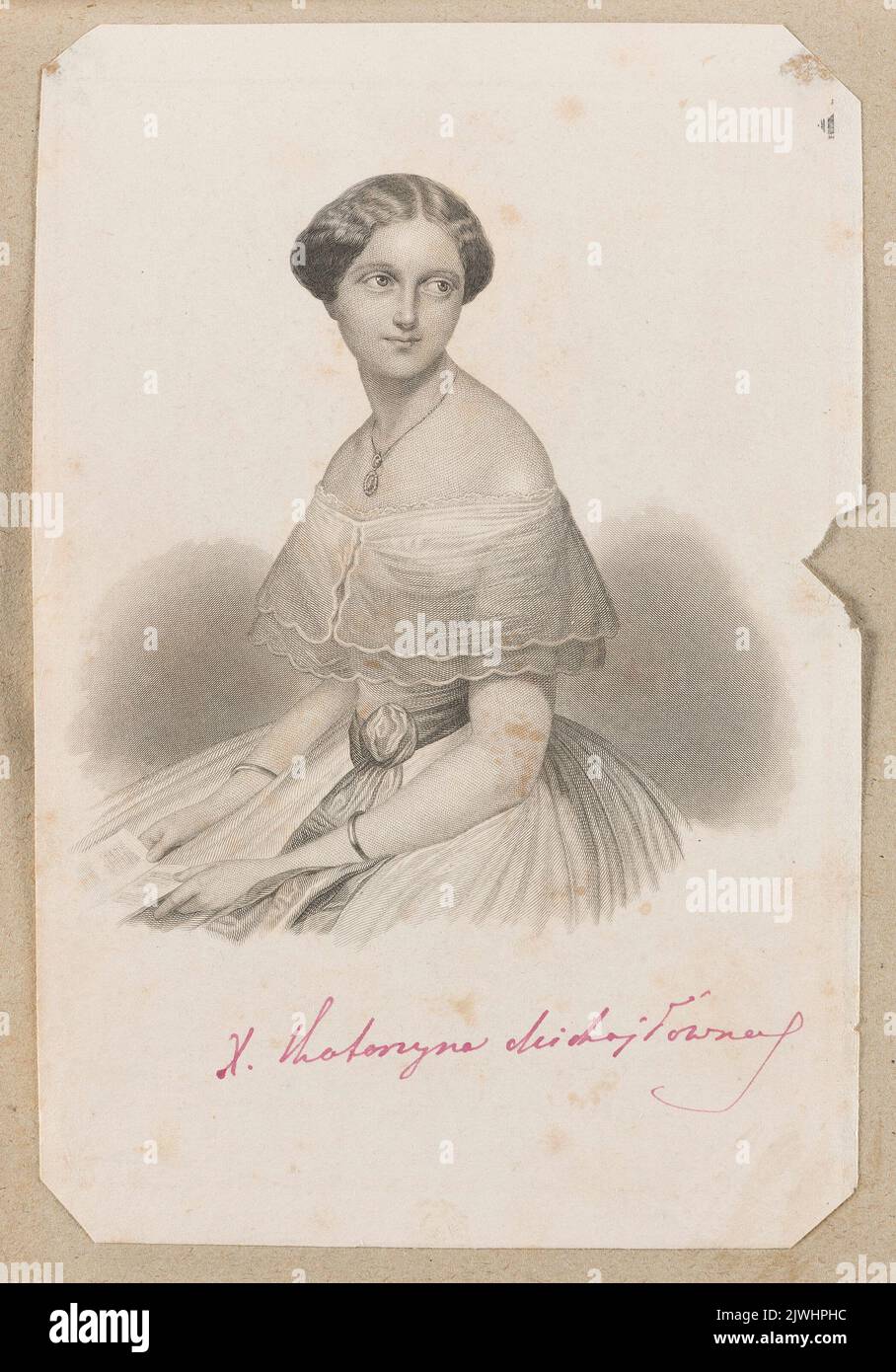 Portrait of Grand Duchess Catherine Mikhailovna Romanov. unknown ...