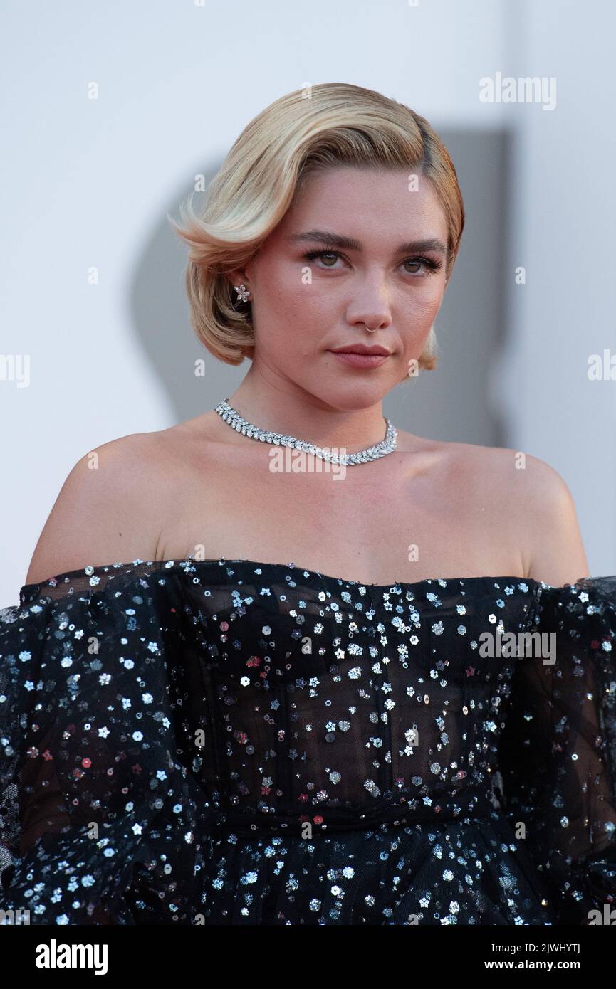 Venice, Italy. 05th Sep, 2022. Florence Pugh attends the "Don't Worry