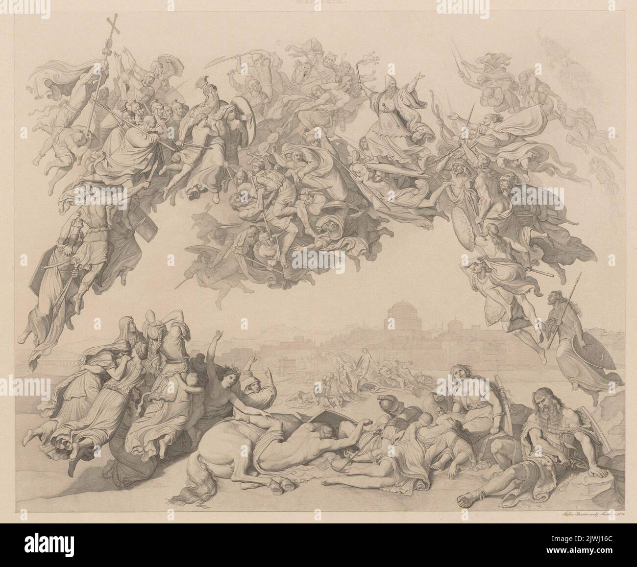 Wilhelm von kaulbach huns hi-res stock photography and images - Alamy