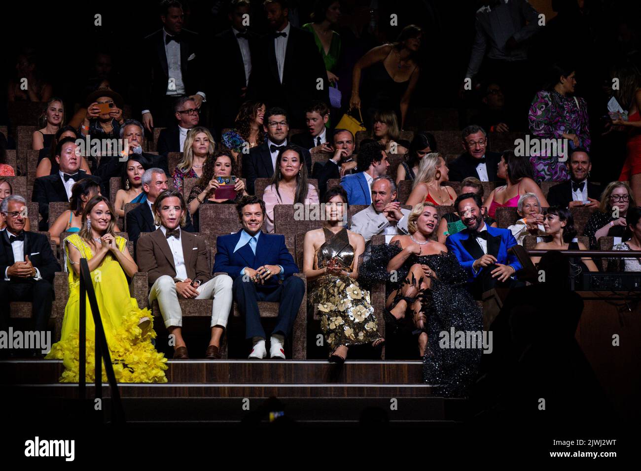 Olivia Wilde Chris Pine Harry Styles Gemma Chan Florence Pugh 