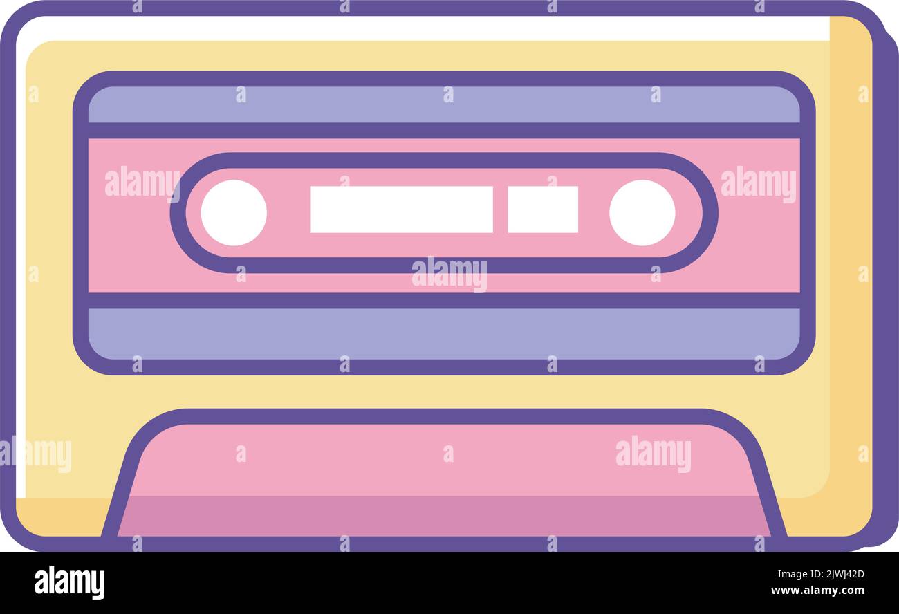 music cassette 90s modern style Stock Vector Image & Art - Alamy