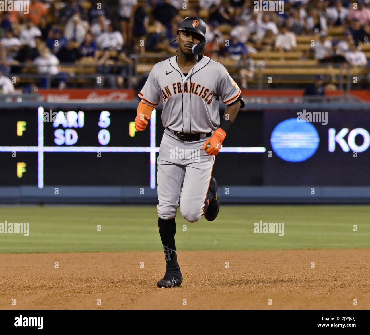 SF Giants on NBCS on X: Lewis Brinson ties it with a two-run