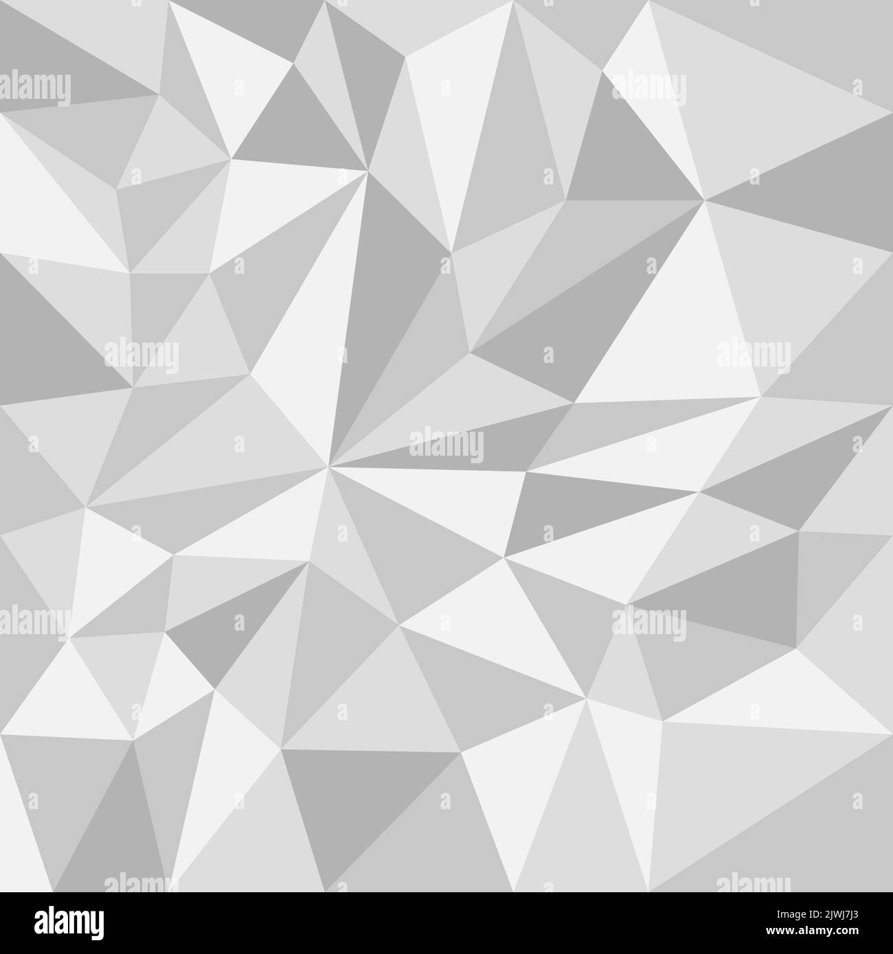 Seamless geometric pattern of triangles of different shapes and shades