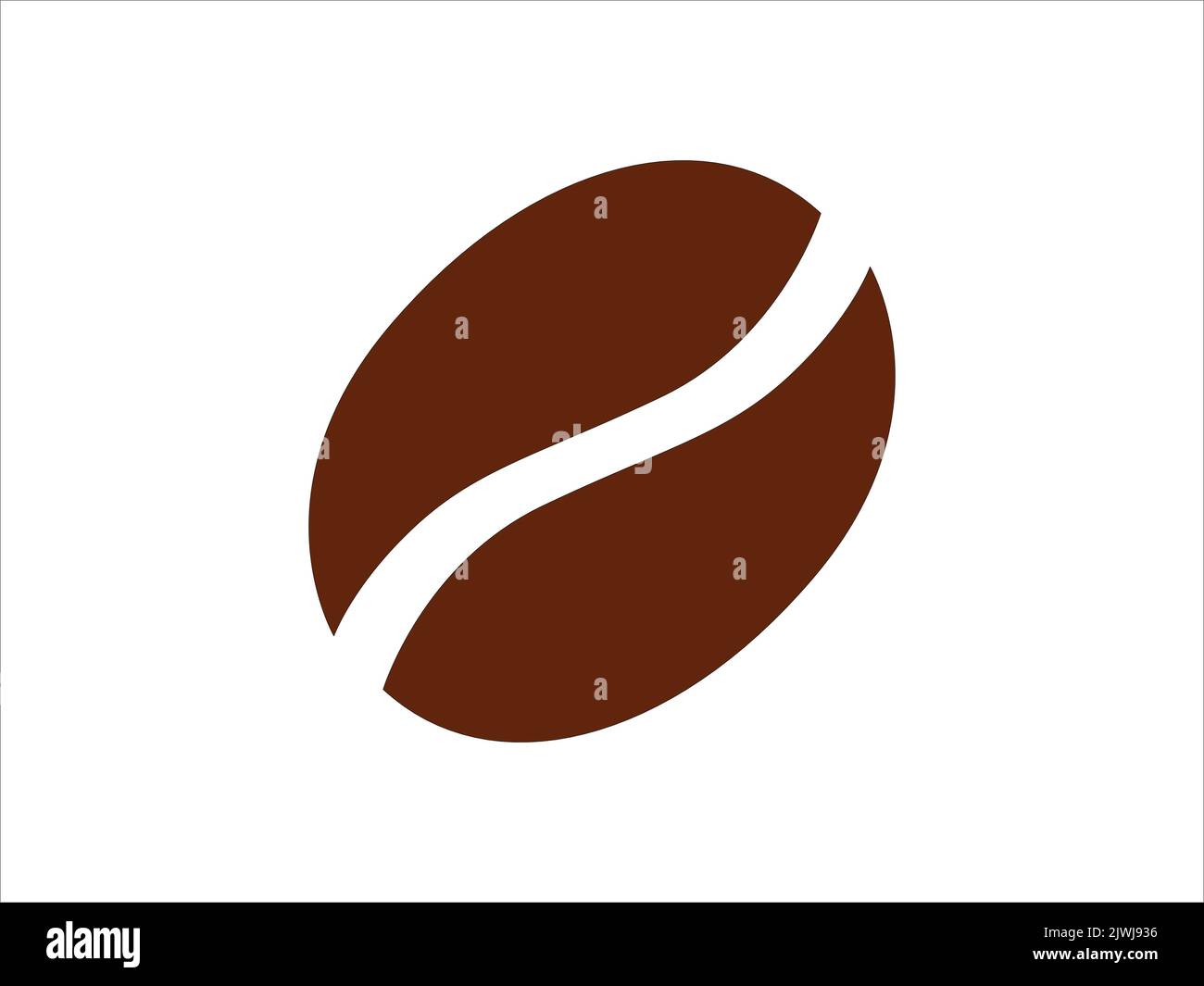Different coffee beans different degrees of roasting coffee logo on