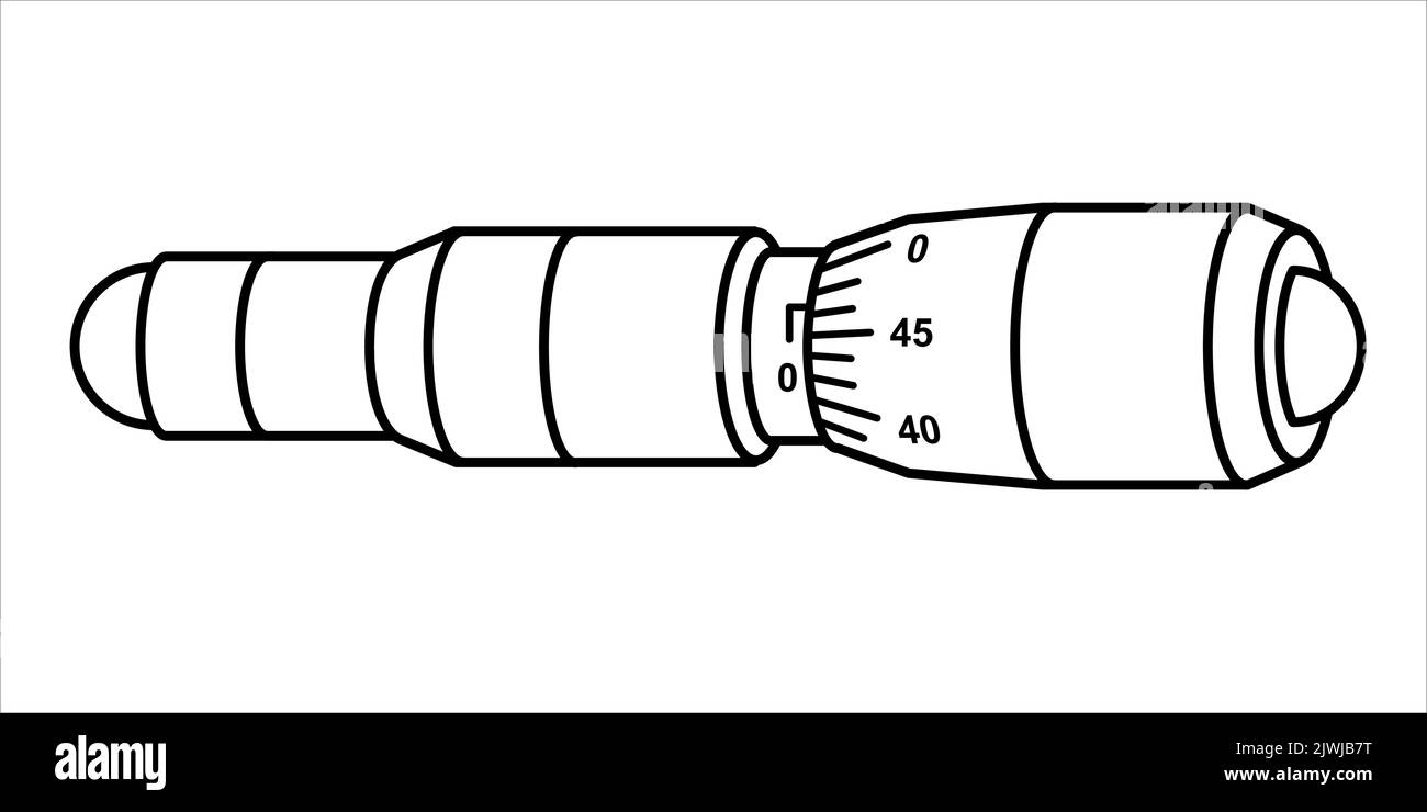 Measuring cylinders Stock Vector Images Alamy