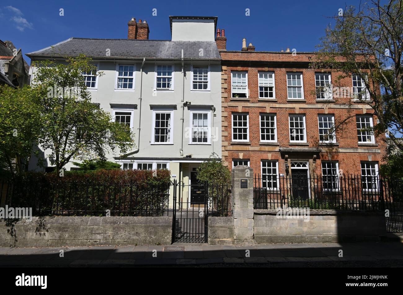 Edmund Halley's House, New College Lane, Oxford Stock Photo