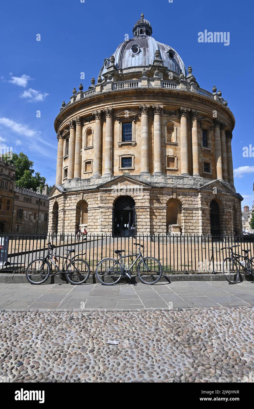 Radcliffe Camera, part of the University of Oxford Stock Photo