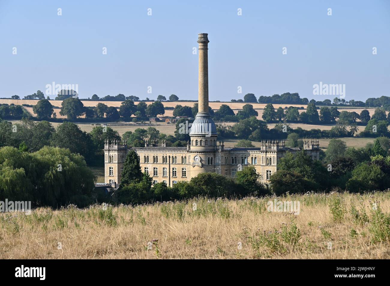 Bliss Mill, a former woollen mill in the north Oxfordshire town of