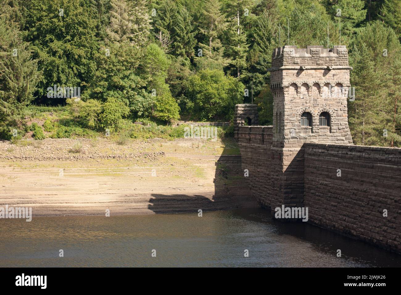 Upper Derwent Reservoir Upper Derwent Valley Derbyshire England Stock