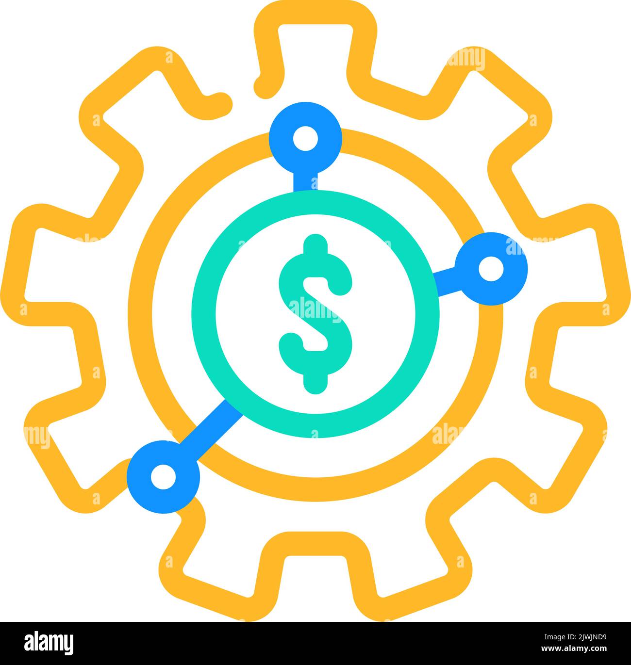 organization business ethics color icon vector illustration Stock ...