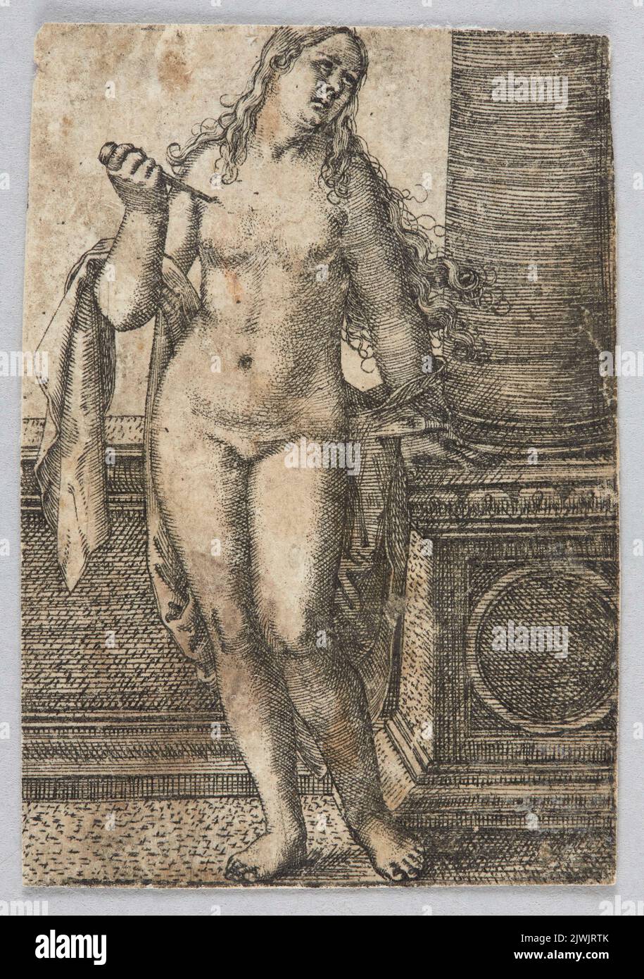 Lucrezia. Beham, Barthel (1502-1540), graphic artist Stock Photo