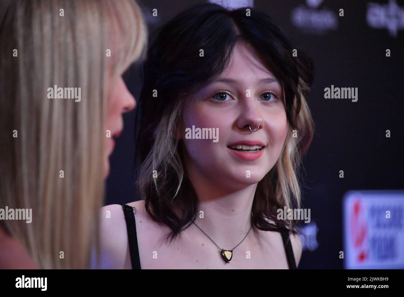 Moscow. Lidiya Chistyakova-Ionova on a premiere of the film 'A twist of ...