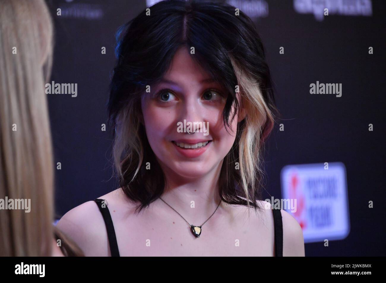 Moscow. Lidiya Chistyakova-Ionova on a premiere of the film 'A twist of ...