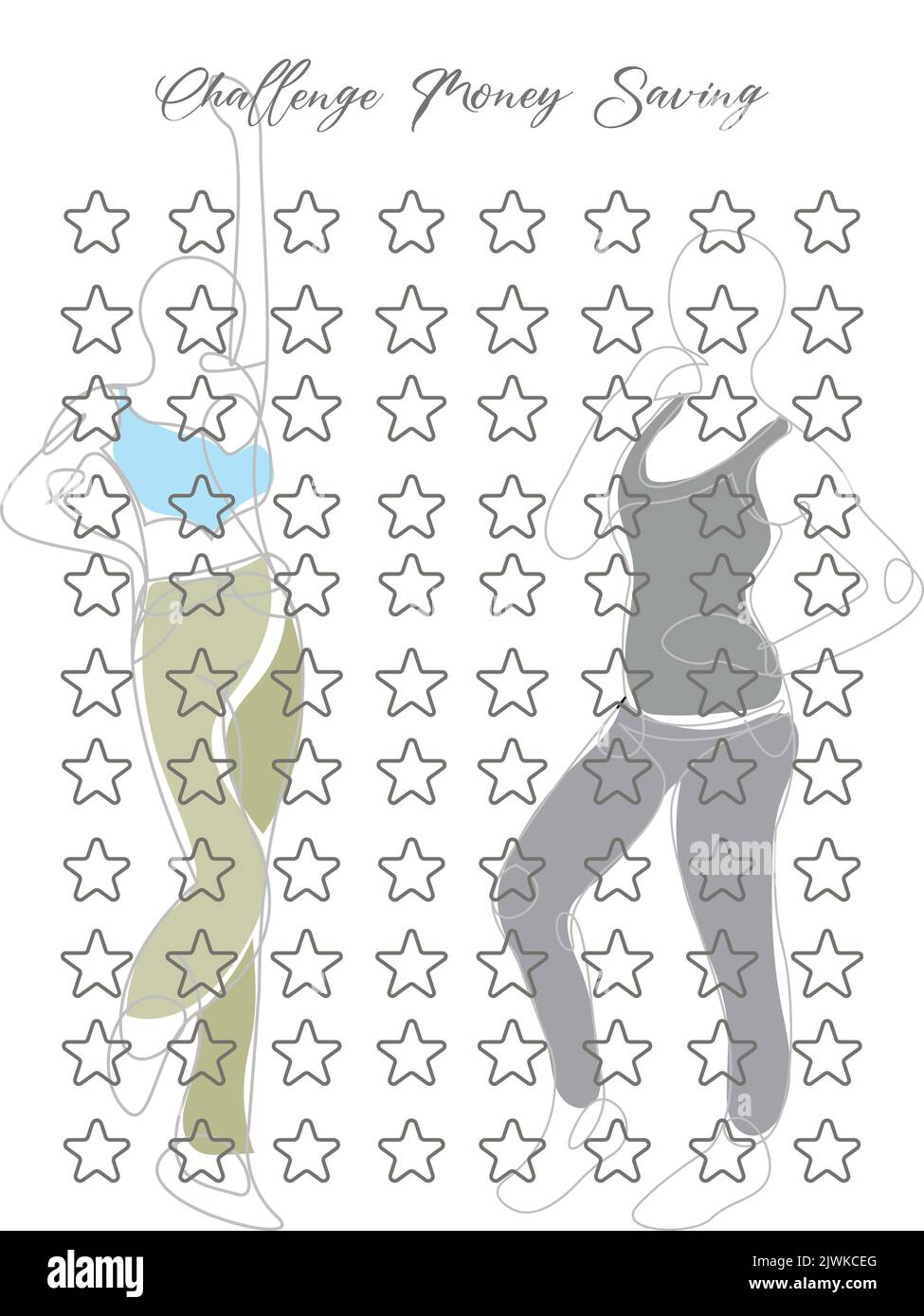 Money Recording Table Paper Background Design, Money Saving Note