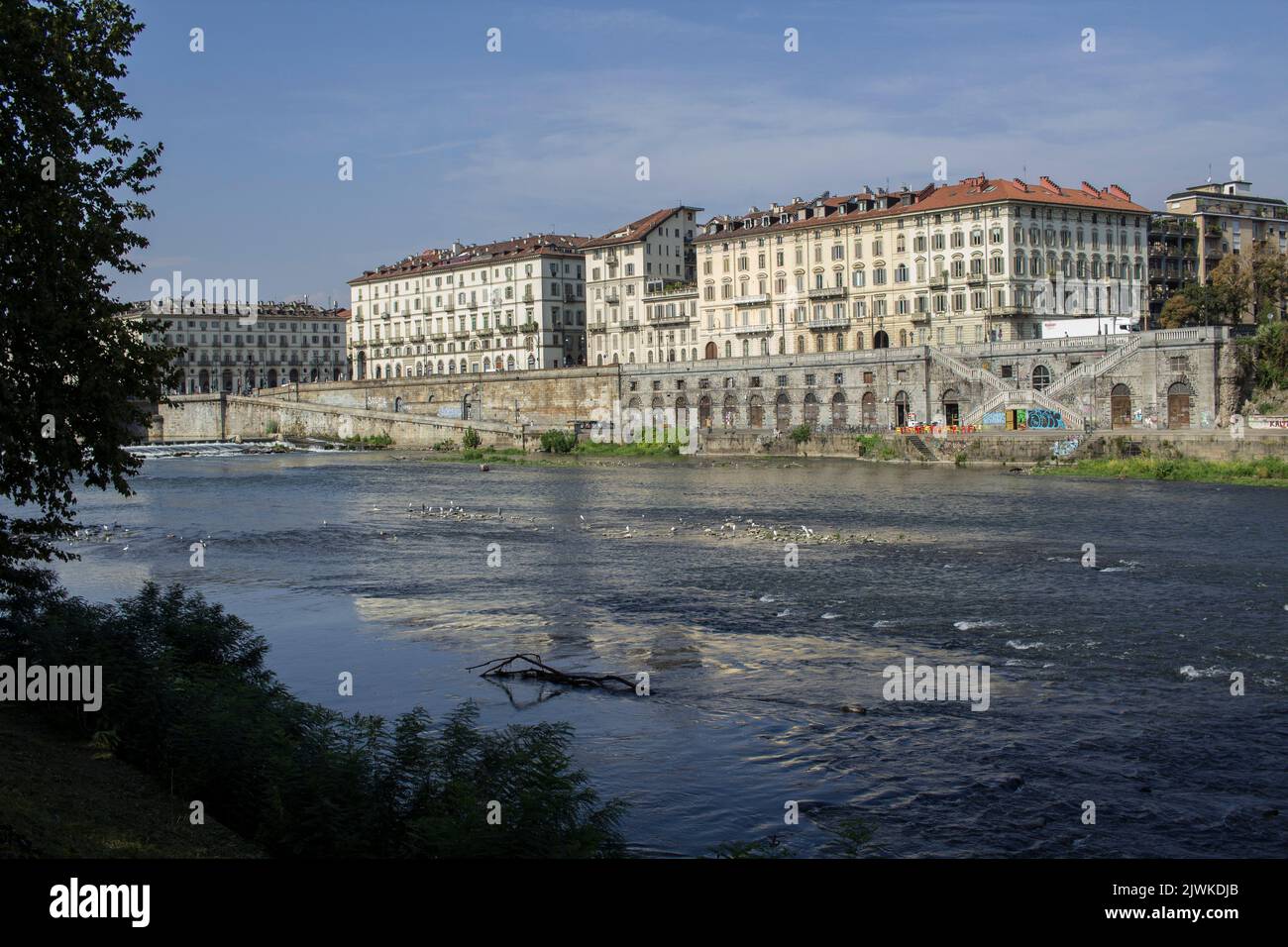 Po river italy drought hi-res stock photography and images - Alamy