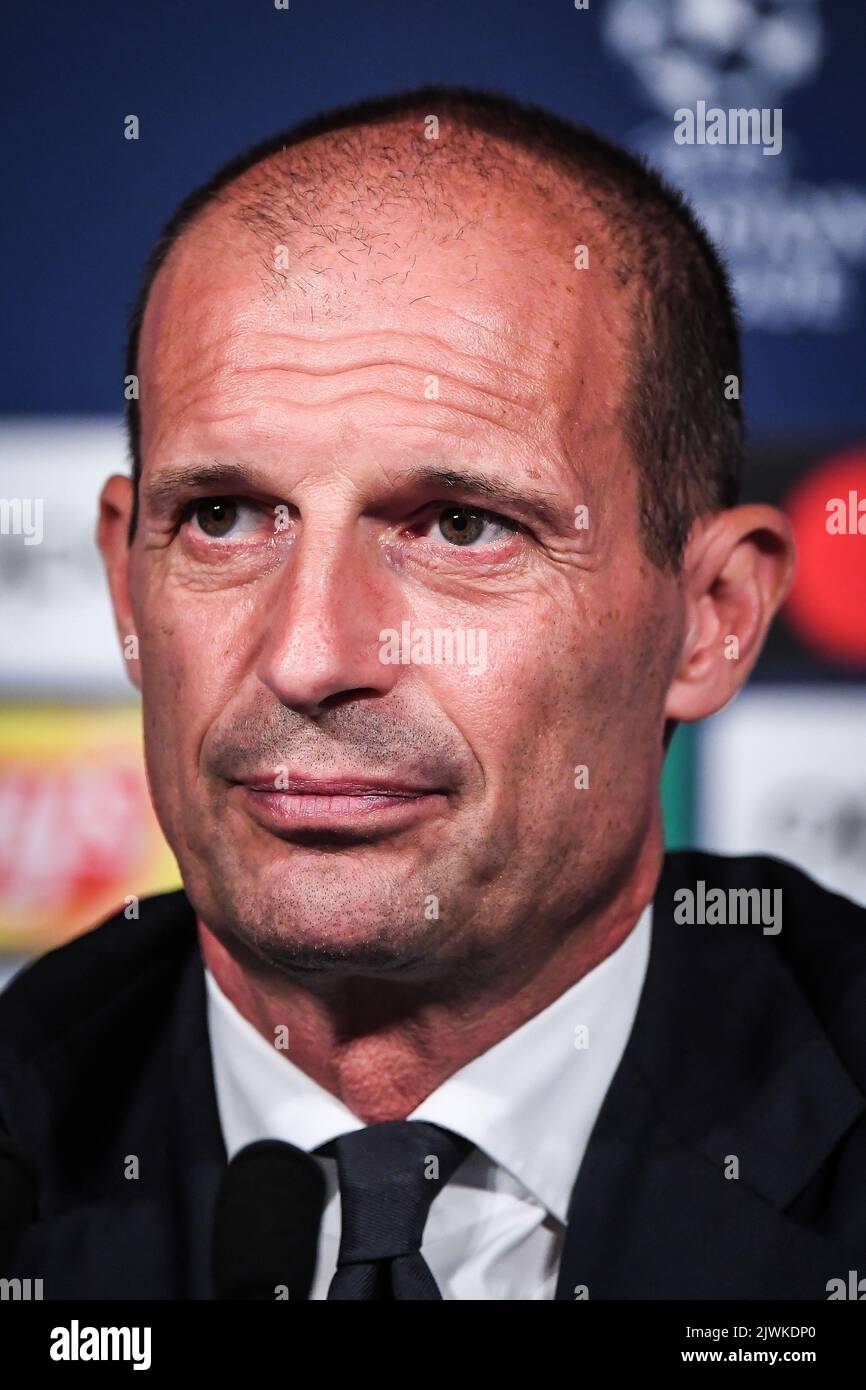 Massimiliano ALLEGRI of Juventus during the UEFA Champions League press ...
