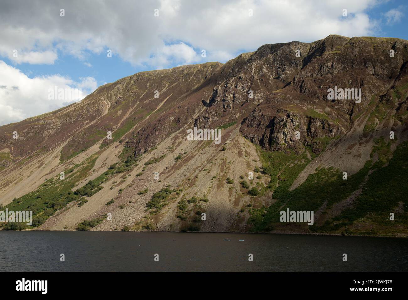 Wast Water Wastwater Wasdale Lake District Cumbria England UK Stock ...