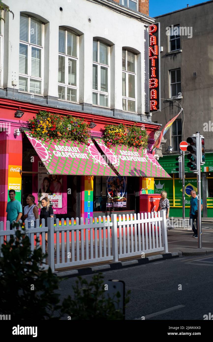 Paint Bar, Dublin city, Ireland Stock Photo
