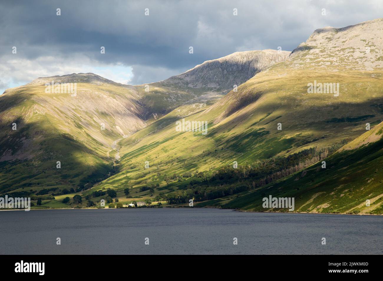 Wast Water Wastwater Wasdale Lake District Cumbria England UK Stock ...