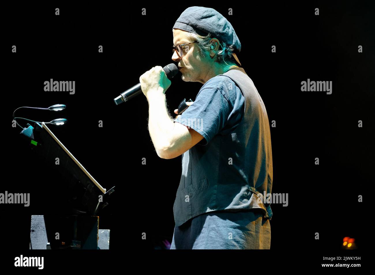 Teatro Romano, Verona, Italy, September 05, 2022, Samuele Bersani ...